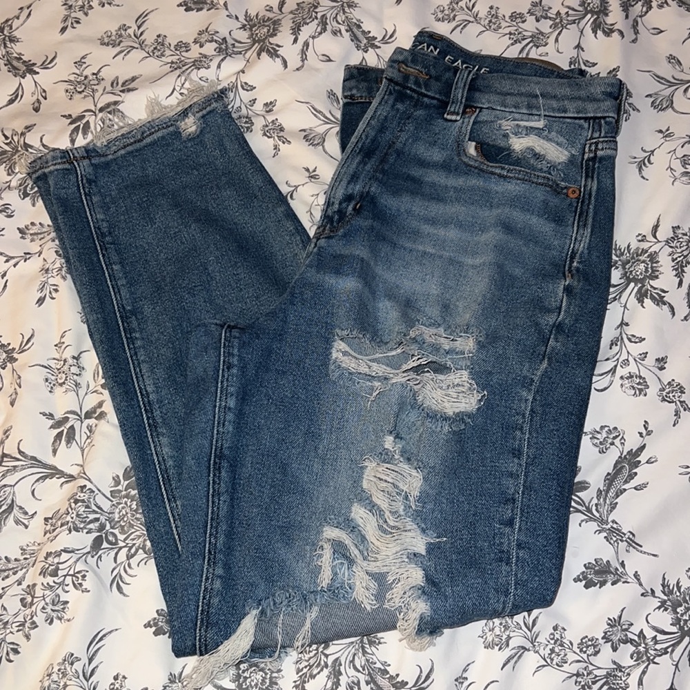 American Eagle Curvy Mom Jean - 8